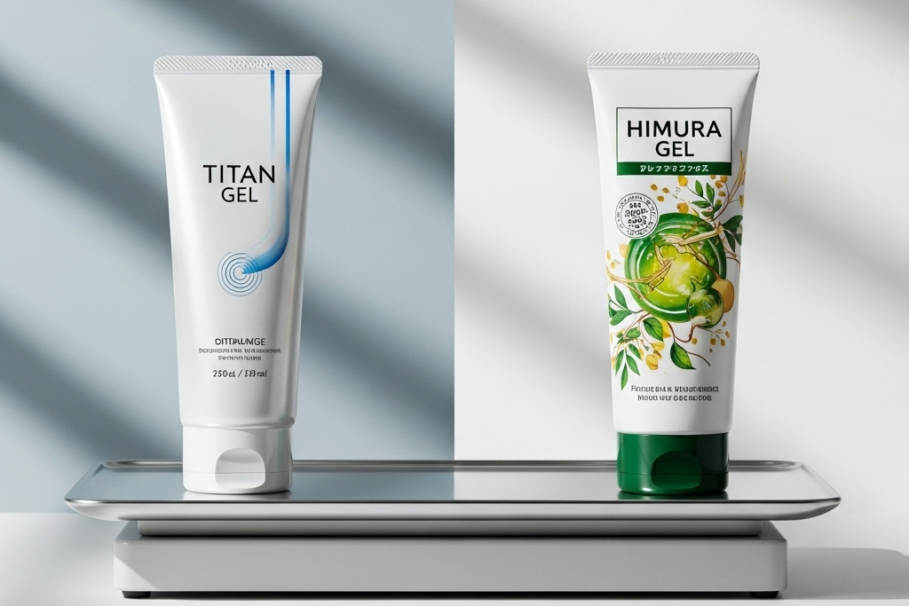 Titan Gel vs Himura Gel 2025: Perbandingan Detail untuk Pria